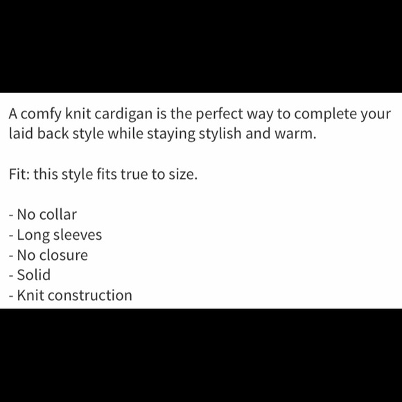 Solutions gray cardigan sweater NWT - Picture 5 of 5